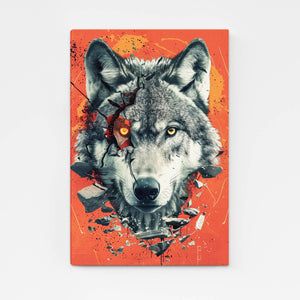 Renaissance du Loup Tableau | TableauDecoModerne®