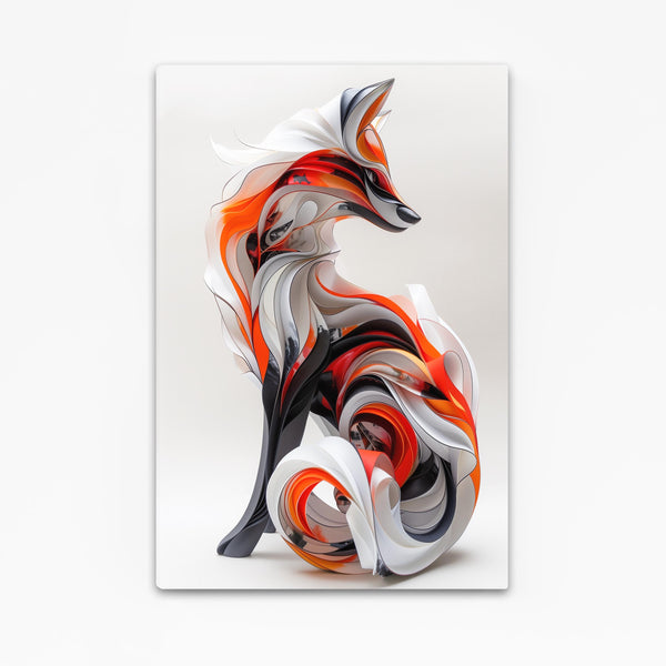 Renard Dynamique Tableau Renard | TableauDecoModerne®