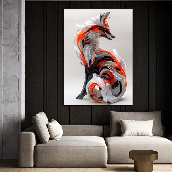 Renard Dynamique Tableau Renard | TableauDecoModerne®