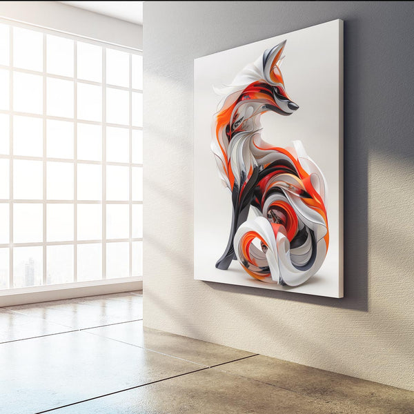 Renard Dynamique Tableau Renard | TableauDecoModerne®