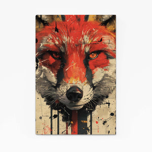 Renard Éclatant Tableau Renard | TableauDecoModerne®