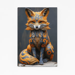 Renard Enchanté Tableau Renard | TableauDecoModerne®