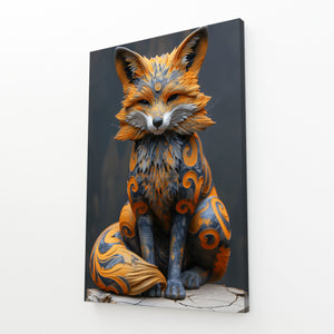 Renard Enchanté Tableau Renard | TableauDecoModerne®