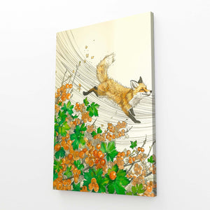 Renard Envolé Tableau Renard | TableauDecoModerne®