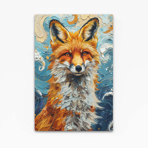 Renard Envoûtant Tableau Renard | TableauDecoModerne®