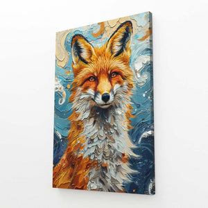 Renard Envoûtant Tableau Renard | TableauDecoModerne®