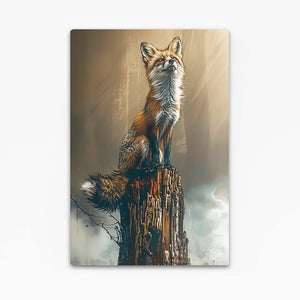 Renard Étoilé Tableau Renard | TableauDecoModerne®