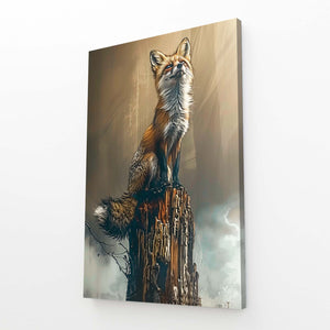 Renard Étoilé Tableau Renard | TableauDecoModerne®