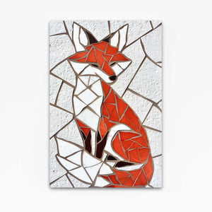 Renard Fragmenté Tableau Renard | TableauDecoModerne®