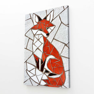 Renard Fragmenté Tableau Renard | TableauDecoModerne®