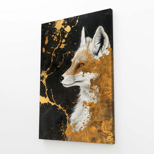 Renard Nocturne Tableau Renard | TableauDecoModerne®