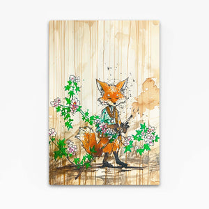 Renard Poétique Tableau Renard | TableauDecoModerne®