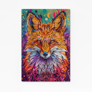 Renard Psychédélique Tableau Renard | TableauDecoModerne®