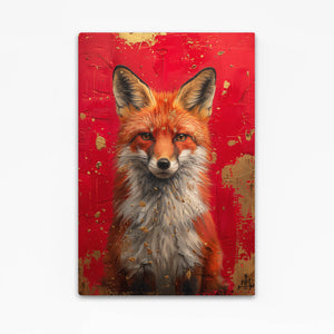 Renard Rouge Tableau Renard | TableauDecoModerne®