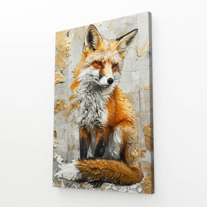 Renard Serein Tableau Renard | TableauDecoModerne®