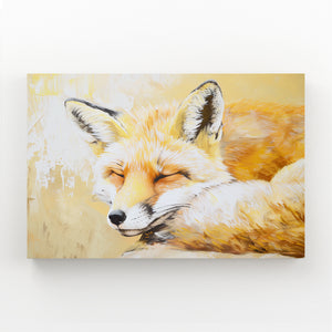 Rêveur Tableau Renard | TableauDecoModerne®