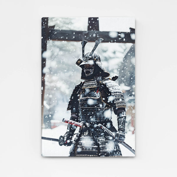 Samouraï Hiver Tableau Japonais | TableauDecoModerne®