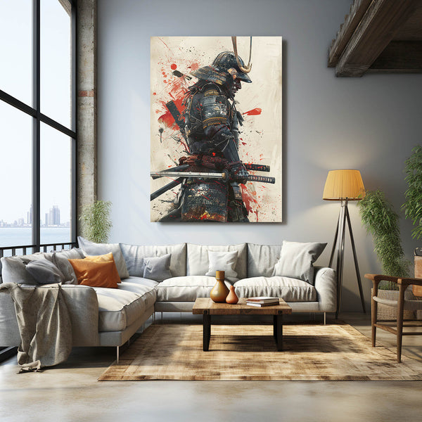 Samourai Fier Tableau Japonais | TableauDecoModerne®