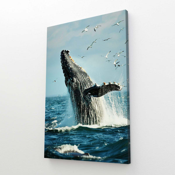 Saut de Baleine Tableau | TableauDecoModerne®