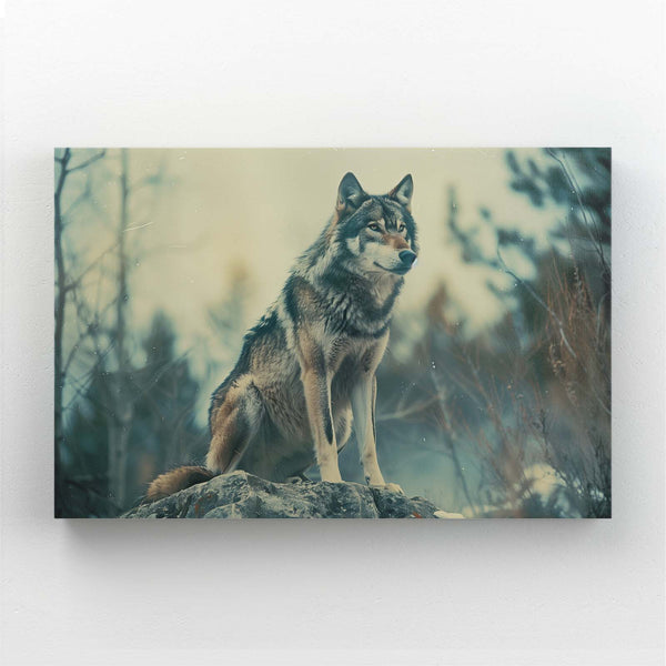 Sentinelle Loup Tableau | TableauDecoModerne®