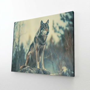 Sentinelle Loup Tableau | TableauDecoModerne®