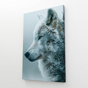 Sérénité Loup Tableau | TableauDecoModerne®