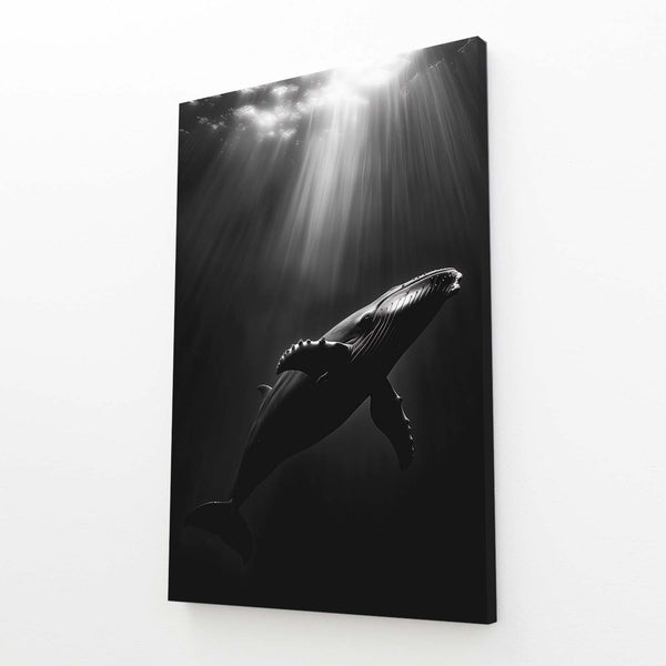 Sérénité Profonde Tableau Baleine | TableauDecoModerne®