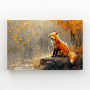 Sérénité Tableau Renard | TableauDecoModerne®