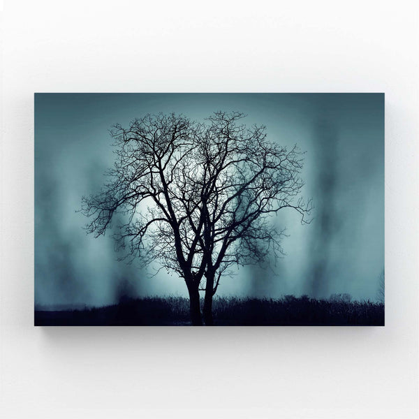 Silhouette Envoûtante Tableau Arbre | TableauDecoModerne®