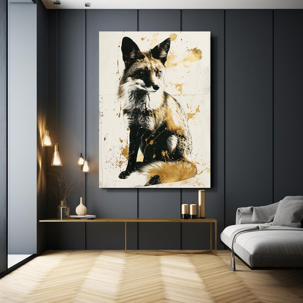 Splendeur Furtive Tableau Renard | TableauDecoModerne®