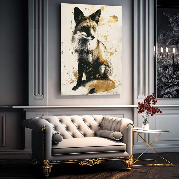 Splendeur Furtive Tableau Renard | TableauDecoModerne®