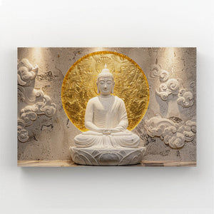 Tableau 3D Bouddha Sérénité | TableauDecoModerne®