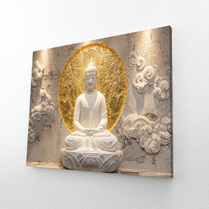 Tableau 3D Bouddha Sérénité | TableauDecoModerne®