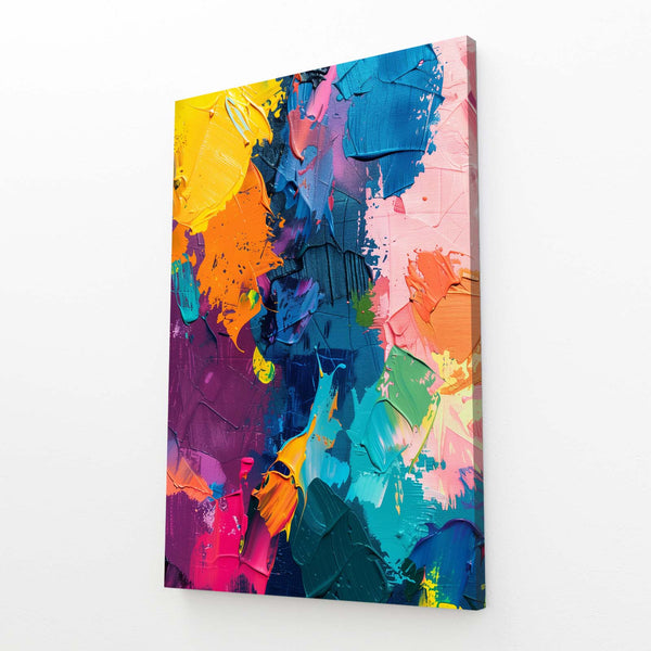 Tableau Abstrait Couleurs Vives | TableauDecoModerne®