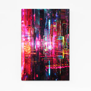 Tableau Abstrait Cyberville | TableauDecoModerne®