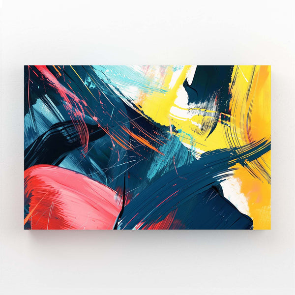 Tableau Abstrait Dynamique Fluide | TableauDecoModerne®