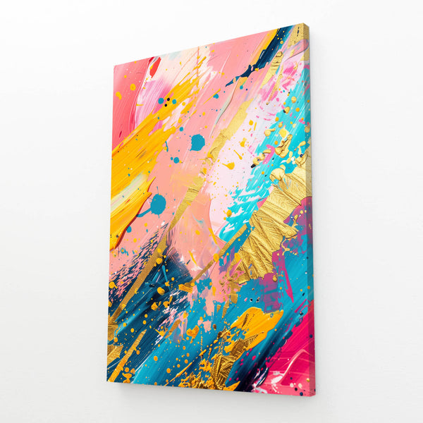 Tableau Abstrait Explosion de Couleurs | TableauDecoModerne®