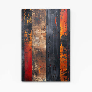 Tableau Abstrait Flammes Urbaines | TableauDecoModerne®