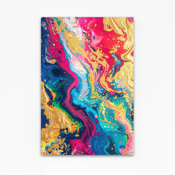 Tableau Abstrait Fusion Colorée | TableauDecoModerne®