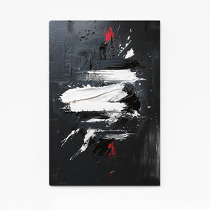 Tableau Abstrait Fusion Monochrome | TableauDecoModerne®