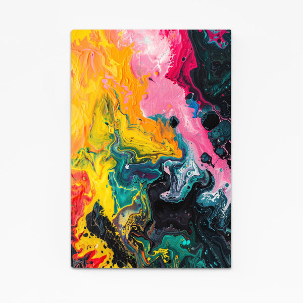 Tableau Abstrait Fusion Radieuse | TableauDecoModerne®