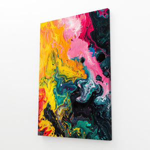 Tableau Abstrait Fusion Radieuse | TableauDecoModerne®