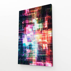 Tableau Abstrait Lumière Futuriste | TableauDecoModerne®