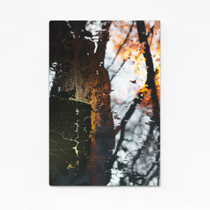 Tableau Abstrait Reflet Mystique | TableauDecoModerne®