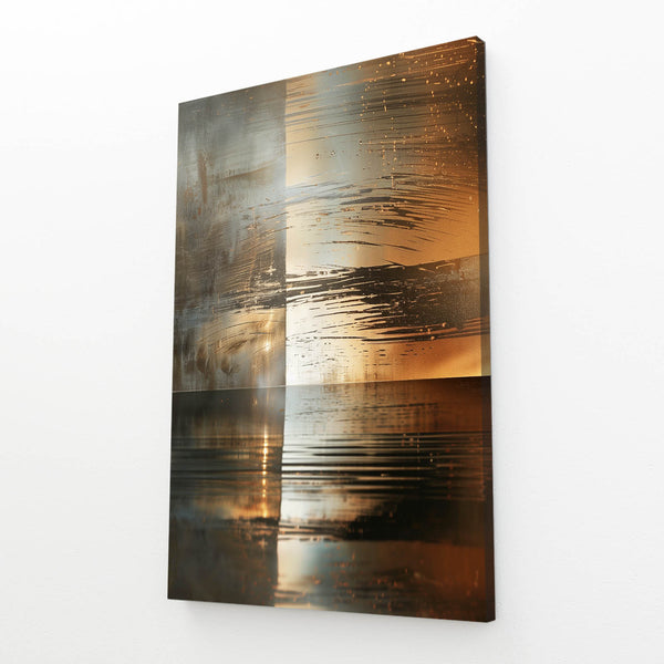 Tableau Abstrait Reflet Serein | TableauDecoModerne®