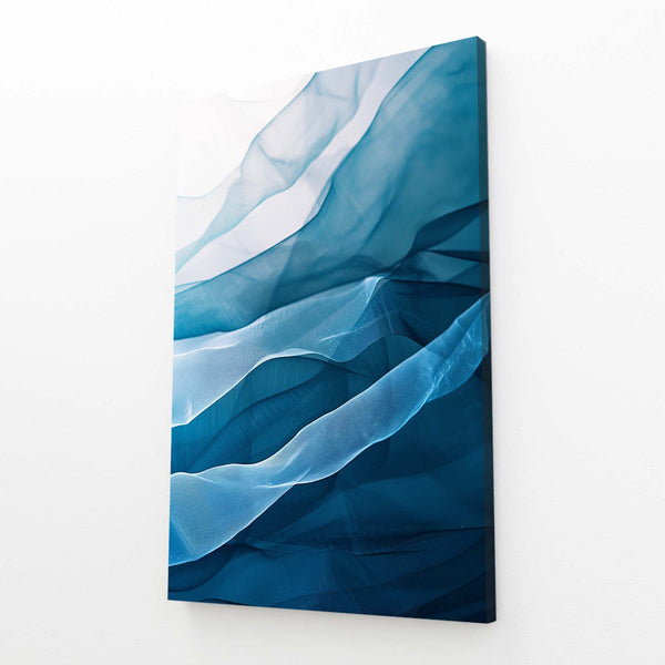 Tableau Abstrait Vagues Éthérées | TableauDecoModerne®