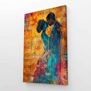 Tableau Africain Amour | TableauDecoModerne®