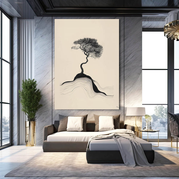 Tableau Arbre Abstrait Élégant | TableauDecoModerne®