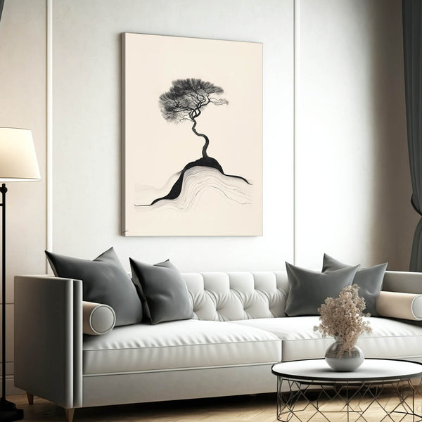 Tableau Arbre Abstrait Élégant | TableauDecoModerne®