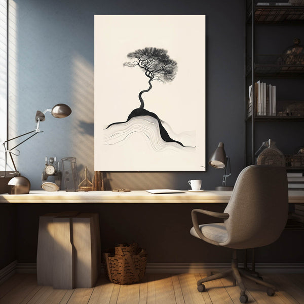 Tableau Arbre Abstrait Élégant | TableauDecoModerne®